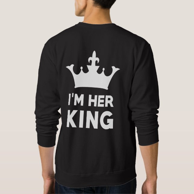 Moletom Sou o Rei Dela (Verso)