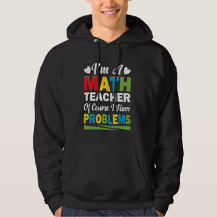 Moletom Sou professor de matemática, é claro que tenho pro