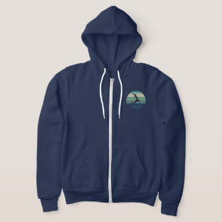 Moletom Sou Signature Ocean Green Zip-Up Hoodie