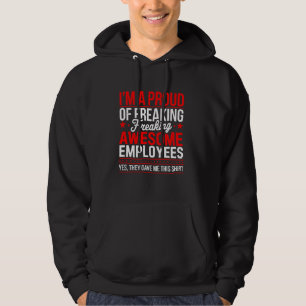 Moletom Sou um Chefe Orgulhoso de Empregados Admiráveis