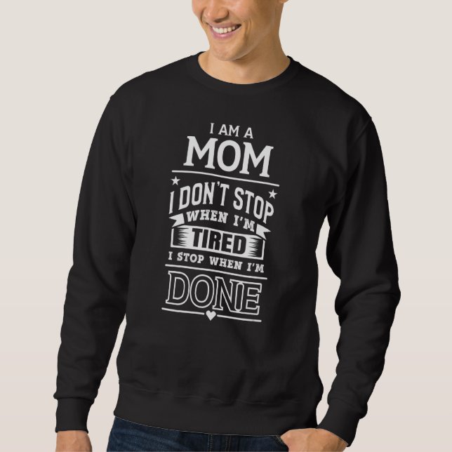 Moletom Sou Um Dia de as mães Da Mãe (Frente)