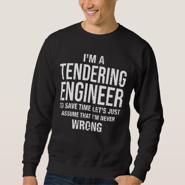 Moletom Sou um Engenheiro de concurso e nunca estou errado (Frente)