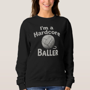 Moletom Sou um jogador de basquete hardcore