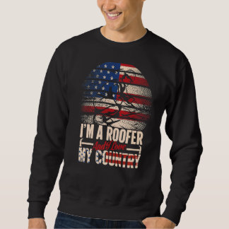 Moletom Sou um Roofer e adoro o meu país