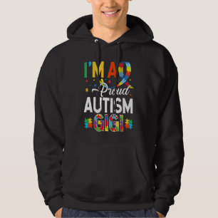 Moletom Sou uma Gigi Orgulhosa do Autismo Correspondente a