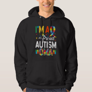 Moletom Sou uma Oma Orgulhosa do Autismo Combinando D de C