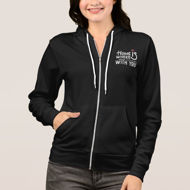 Moletom Soulmate Sanctuary Home Is With You Hoodie (Frente)
