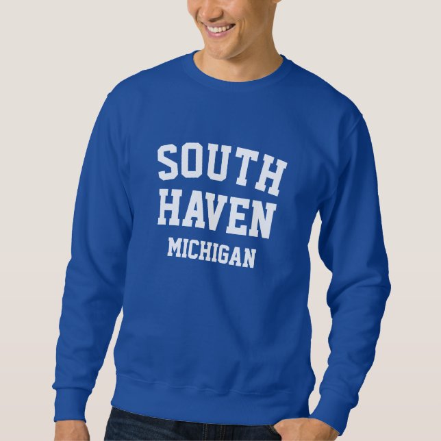 Moletom South Haven Michigan Printed Sweatshirt (Frente)