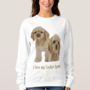 Moletom spaniels de cocker