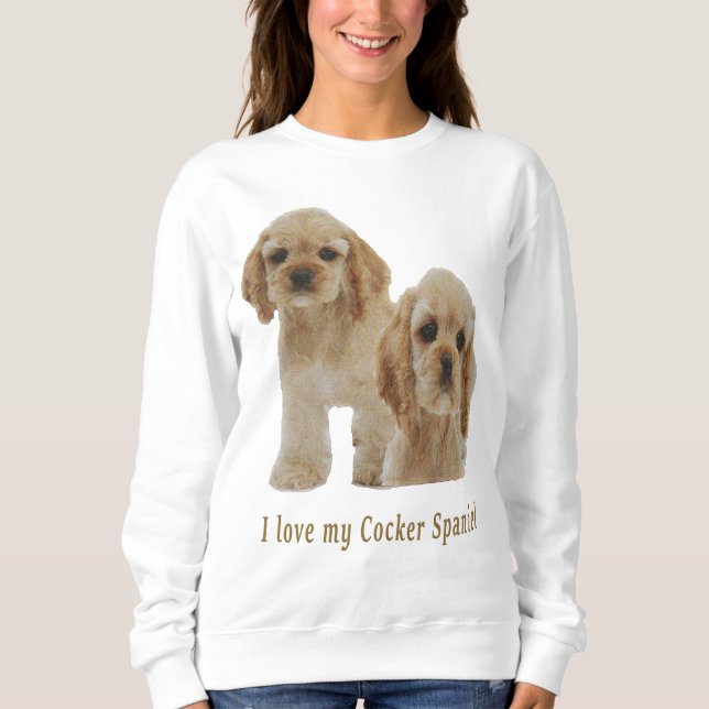 Moletom spaniels de cocker (Frente)