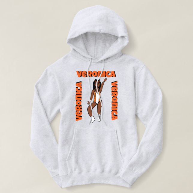 Moletom Spark U Hoodie Orange #2 (Frente do Design)