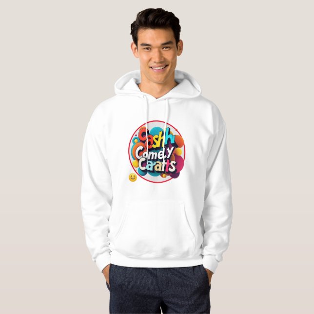 Moletom "Sparkle & Laugh" (Frente Completa)