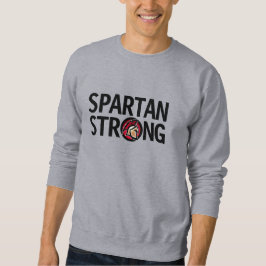 Moletom Spartan Strong. Sweatshirt Personalizada