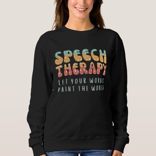 Moletom Special Education Neurodiversity OT AAC Language P (Frente)