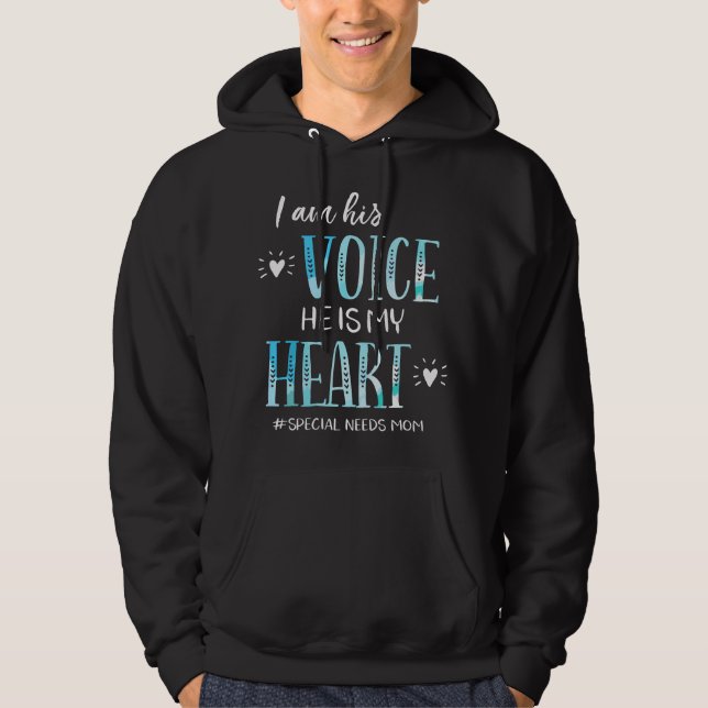 Moletom Special Needs Mom Apparel Autism ADHD Down Syndrom (Frente)
