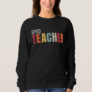 Moletom SPED Professor Life Back To School First Day Appre