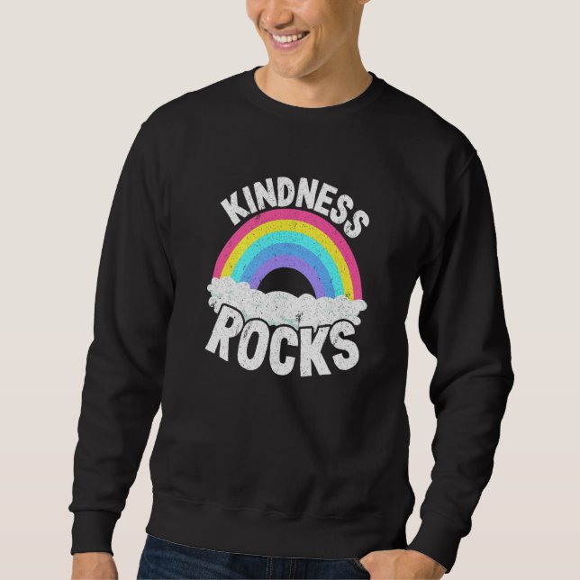 Moletom Sped Teacher Anti Bullying Hippie Rainbow Kindness (Frente)