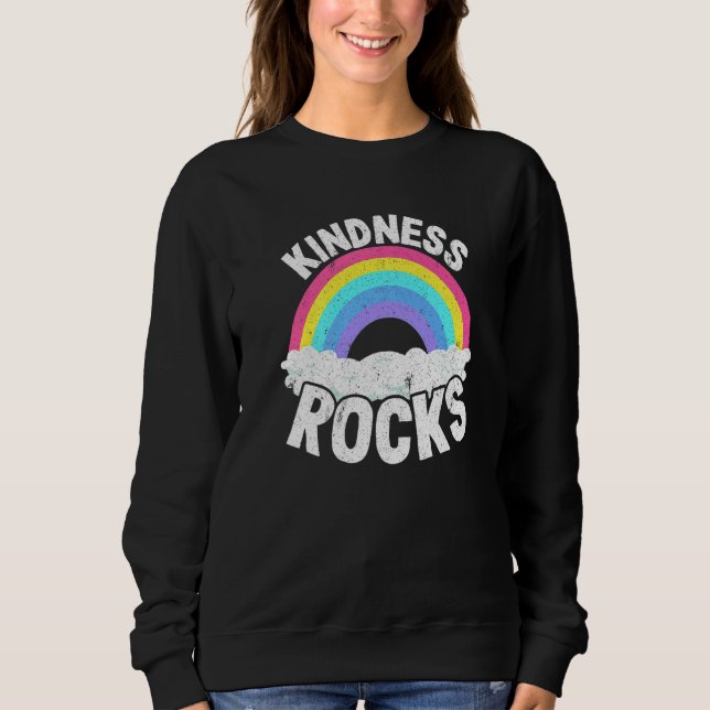 Moletom Sped Teacher Anti Bullying Hippie Rainbow Kindness (Frente)