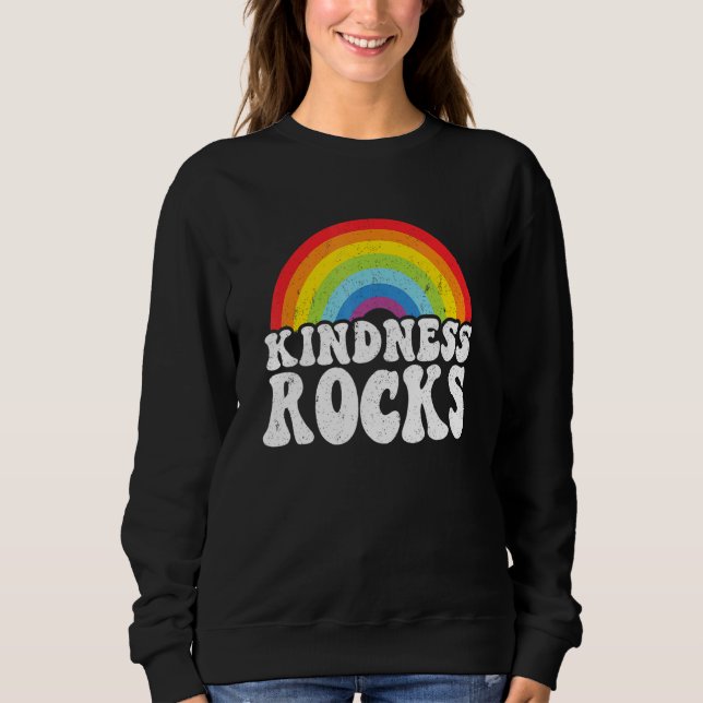 Moletom Sped Teacher Anti Bullying Hippie Rainbow Kindness (Frente)
