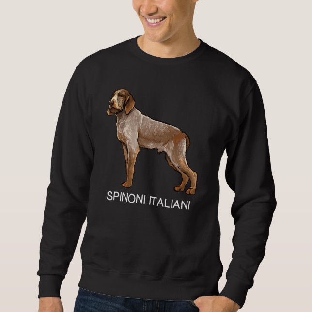 Moletom Spinoni Italiani Cão Louco (Frente)