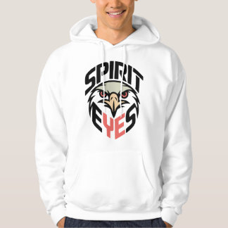 Moletom Spirit Eyes Hoodie – Bold Eagle Mascot Design for 