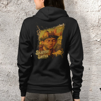 Moletom Splatter de Sintra Womens Bella+Canvas Cheio-Zip H