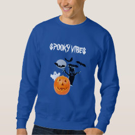 Moletom Spookes Vibes Pumpkin Ghost and Bats