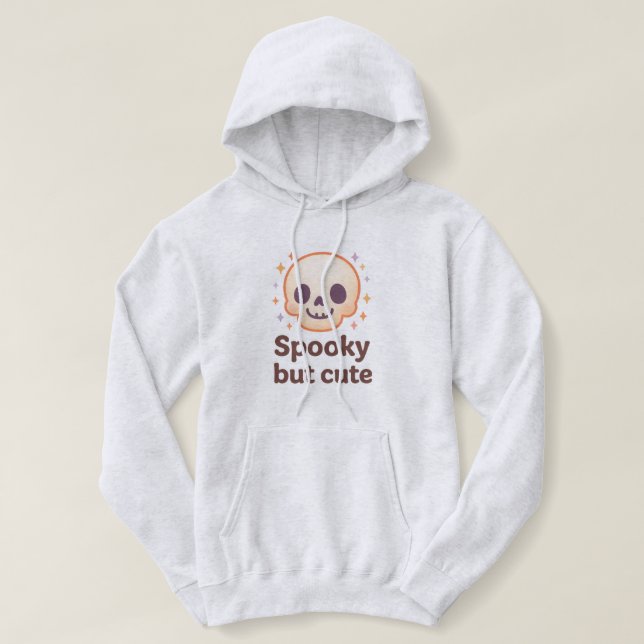 Moletom Spooky but Cute Halloween Hoodie (Frente do Design)
