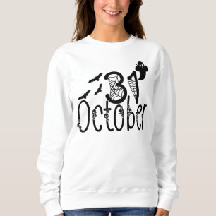 Moletom Spooky Ghost Halloween 31 de outubro