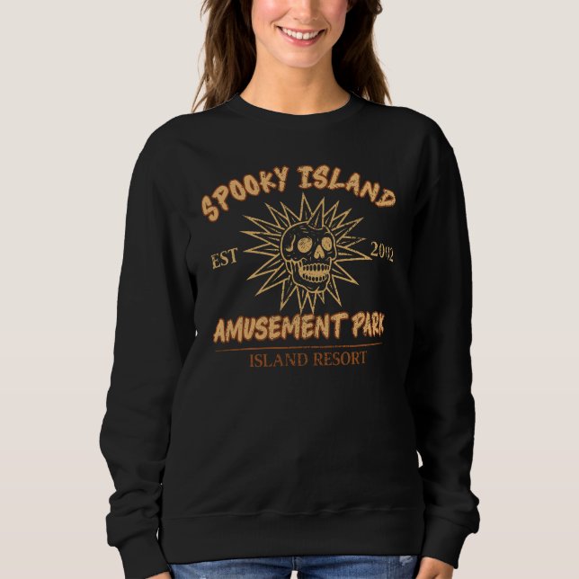 Moletom Spooky island - summer halloween (Frente)