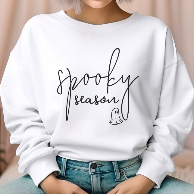 Moletom "Spooky Season Halloween Sweatshirt para Mulheres" (Criador carregado)