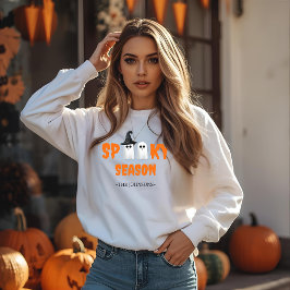 Moletom Spooky Season Sweatshirt - Modern Halloween Outfit