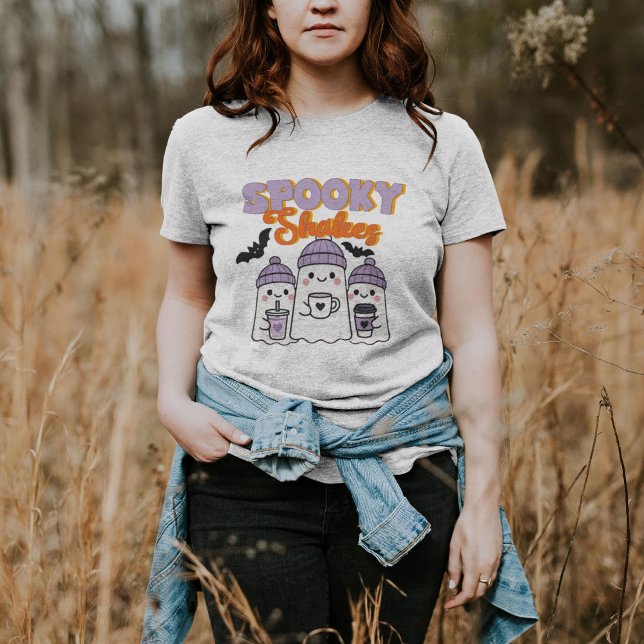 Moletom Spooky Shakes Kawaii Cozy Fall (Criador carregado)