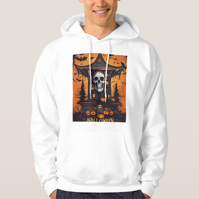 Moletom "Spooky Specter: Hoodie Halloween" (Frente)