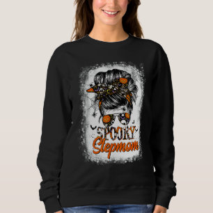 Moletom Spooky Stepmmmé Para Halloween Mensageiro Monstro