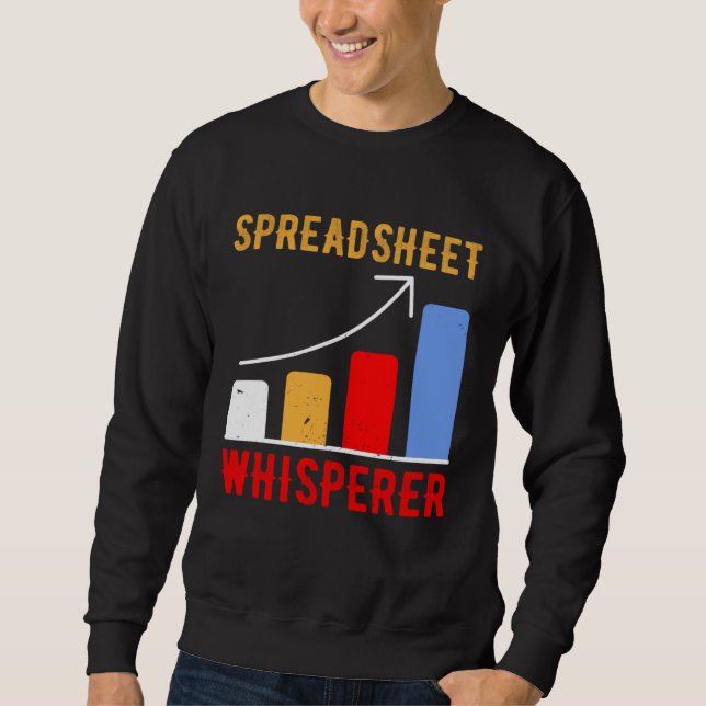 Moletom Spreadsheet Whisperer Actuaries Data Science Stats (Frente)