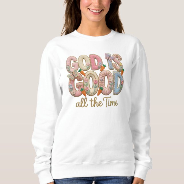 Moletom Spring God Is Good (Frente)