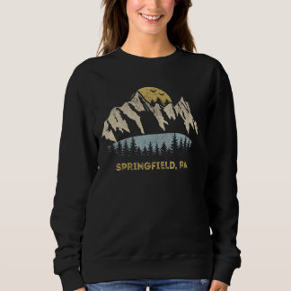 Moletom Springfield Pensilvânia Mountain Sunset Sunrise P