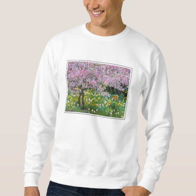 Moletom Springtime no Jardim de Claude Monet (Frente)