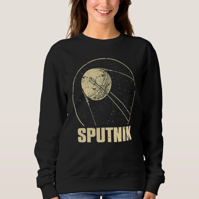 Moletom Sputnik Satélite Spacecraft União Soviética Sp (Frente)