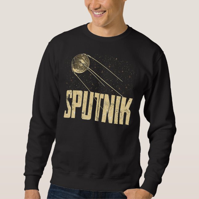 Moletom Sputnik Satélite Spacecraft União Soviética Sp (Frente)