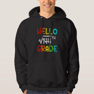 Moletom Square Root Of 144 Grade Hello 12th Grade Back To 