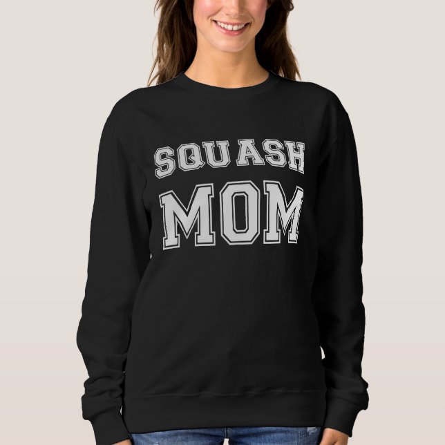 Moletom Squash Mom Squash Game Player Mom   Squash (Frente)