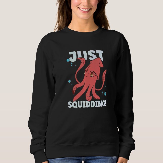Moletom Squid  Octopus  Squid Marine Biologist  1 (Frente)