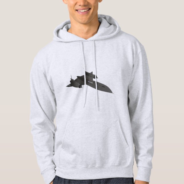 Moletom SR-71 Aeronave de reconhecimento Blackbird (Frente)