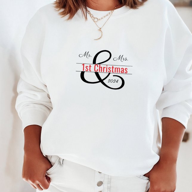 Moletom Sr. & Sra. 1rua Natal (Criador carregado)