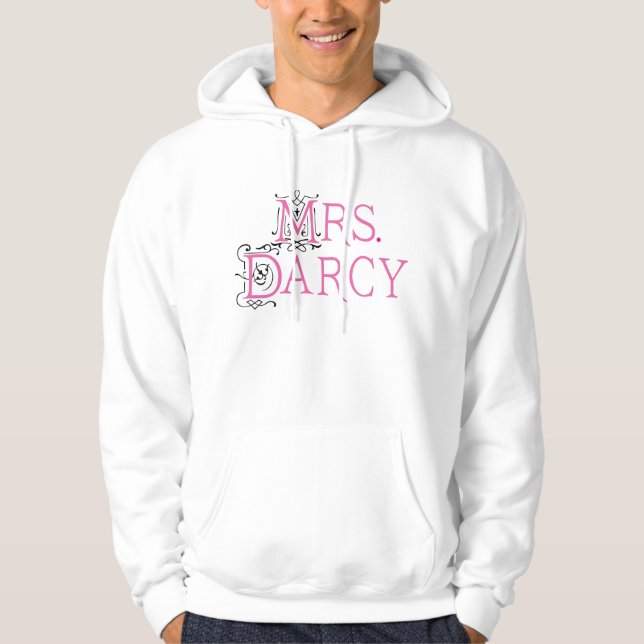 Moletom Sra. Darcy Presente de Jane Austen (Frente)