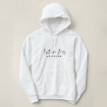 Moletom Sra. futura anúncio do noivado<br><div class="desc">Sra. futura design do anúncio do noivado. A maneira perfeita de anunciar logo sua notícia emocionante ou o presente perfeito para você para ser amigo casado. Parte de uma coleção.</div>