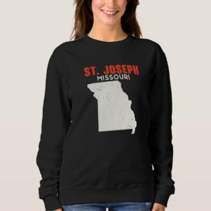 Moletom St Joseph Missouri EUA Estado América Viagem Misso