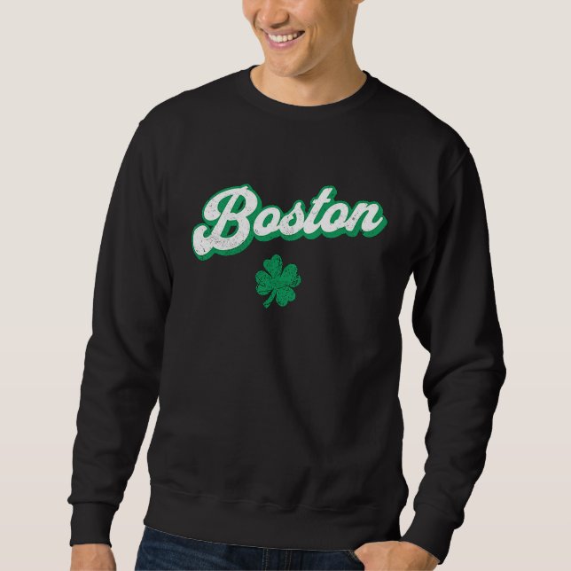Moletom St Patrick's Day Boston (Frente)